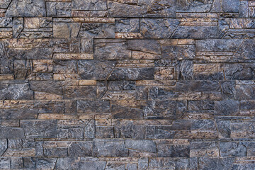 Brown brick wall Texture background.