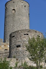 Fototapeta na wymiar Burg Münzenberg - Hochformat in der Wetterau