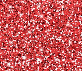 red glitter background for valentine's day / valentine / postcard / shine bright / abstract / texture / decoration