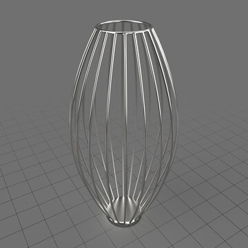 Wire vase