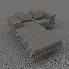 Short L shaped sofa