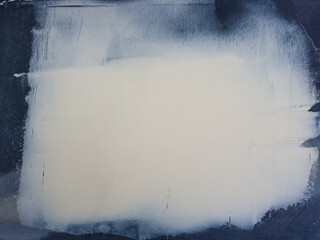 car putty on yellow car parts.