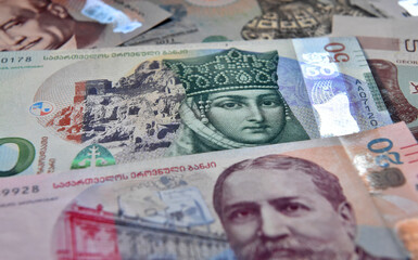 some current georgia currency bills