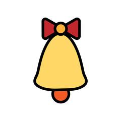 Bell Flat Icon. Pixel Perfect. For Mobile and Web
