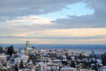 Schneelandschaft Heiden Schweiz