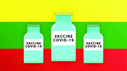 Vaccine in the Lithuania .Victory over the coronavirus with Lithuania . successful use of the vaccine in the Lithuania 
