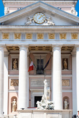 Obraz premium Historic centre in Terst, Italy