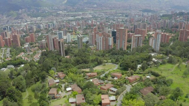 barrio El Poblado Medellin Colombia 