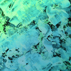 Modern contemporary acrylic background. Colorful texture made with a palette knife. Abstract painting on paper. Mess on the canvas.