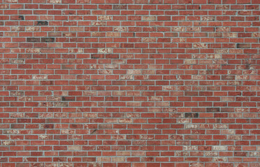 Red brick wall texture 