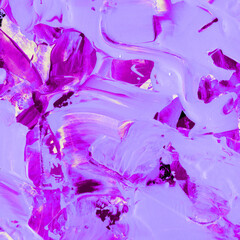 Modern contemporary acrylic background. Colorful texture made with a palette knife. Abstract painting on paper. Mess on the canvas.