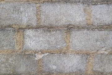 Brick gray wallpaper, texture. Background for creative design.