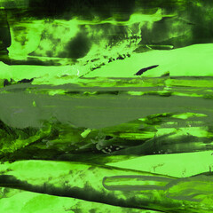 Modern contemporary acrylic background. Colorful texture made with a palette knife. Abstract painting on paper. Mess on the canvas.