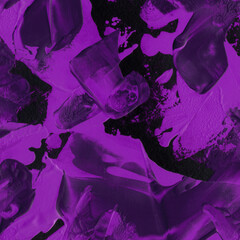 Modern contemporary acrylic background. Colorful texture made with a palette knife. Abstract painting on paper. Mess on the canvas.