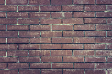 Brick wallpaper, texture. Background for creative design. Vignetting photo.