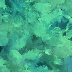 Modern contemporary acrylic background. Colorful texture made with a palette knife. Abstract painting on paper. Mess on the canvas.