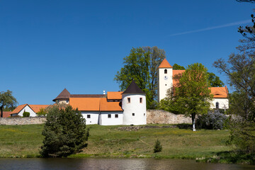Fototapeta na wymiar Stronghold of Zumberk, Southern Bohemia, Czech Republic