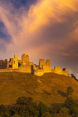 Obraz premium Branc ruins near Myjava, Western Slovakia, Slovakia