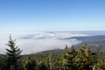 Clods from top of a hill