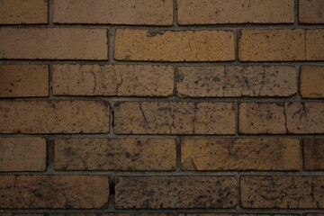 Old and rustic brick wall pattern.