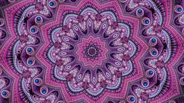 Unique mandala design. Beautiful multicolor kaleidoscope texture