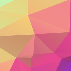 Abstract Color Polygon Background Design, Abstract Geometric Origami Style With Gradient