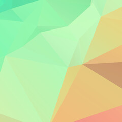 Abstract Color Polygon Background Design, Abstract Geometric Origami Style With Gradient