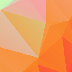 Abstract Color Polygon Background Design, Abstract Geometric Origami Style With Gradient