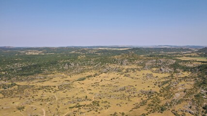 plateau du Larzac autour du Caylar