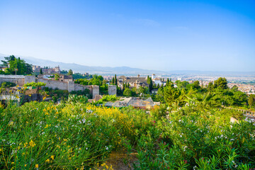 Granada, Spain - landscape of the old city