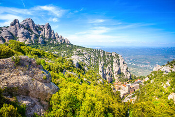 Montserrat mountains, Catalonia, Spain