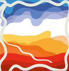 art design abstract spots differing in color or texture background