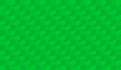 Abstract paper background with and shadows in green colors