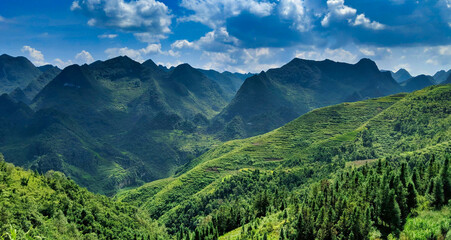 Obraz premium Ha Giang Mountains