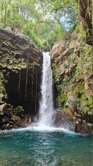 	
Waterfalls and Pristine Rivers in the Rincon de la Vieja National Park in Guanacaste in Costa Rica