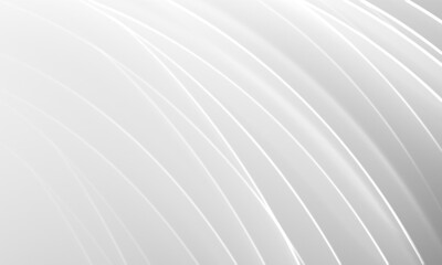 White and gray curve line gradient abstract background. for concept modern design with business technology.