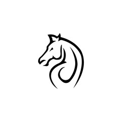 Horse logo vector