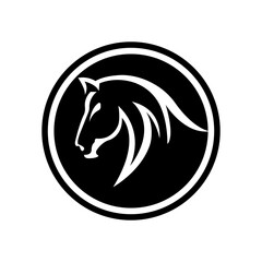 Horse logo vector