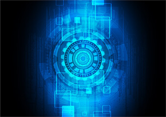 Fototapeta premium Circuit technology background