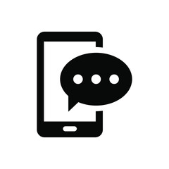 SMS text message icon