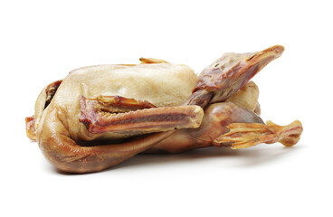 Salted Goose on white background