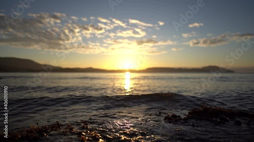 朝焼けの海 Wall Mural Wallpaper Murals Wallsheaven Beeboys