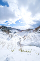 【群馬県】冬季の万座温泉