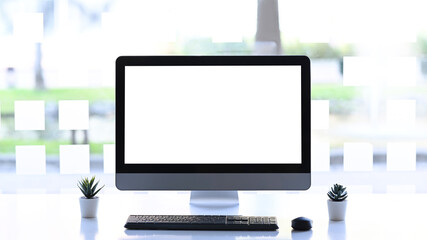 Computer display white screen