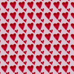 Heart love wallpaper background pattern vector file for textile fabric print Valentine's day