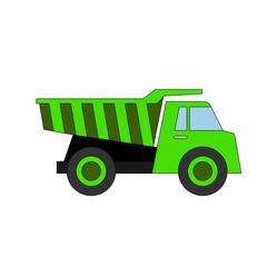 heavy vehicle vector design illustration