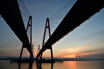 Fototapeta premium 名港西大橋