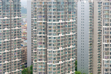 Modern residential area at china