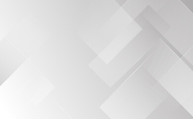 Grey and White Abstract background geometry shine and layer element concept building structure vector illustration.