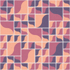 Abstract Geometric Pattern generative computational art illustration